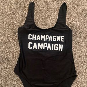 Never Been Worn Champagne Campaign Swimsuit